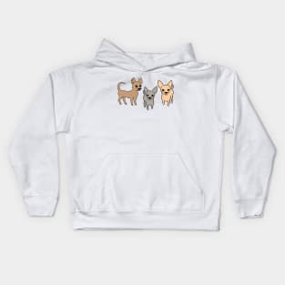 Chihuahua chihuahuas Kids Hoodie